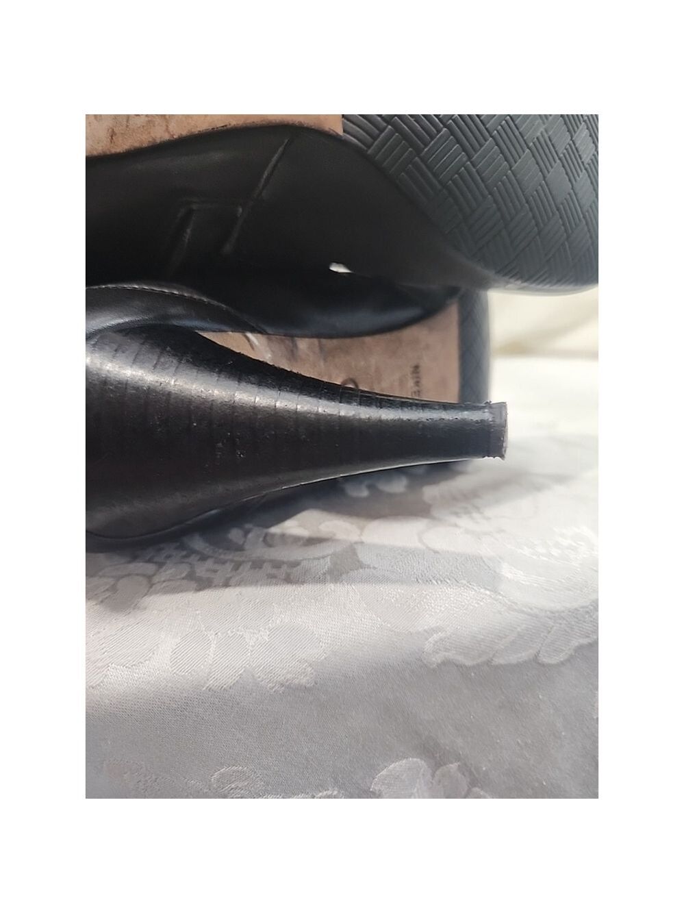 Cole Haan Air Women's 7.5 Jalisa Black Knee High Heeled Boots - Picture 10 of 13